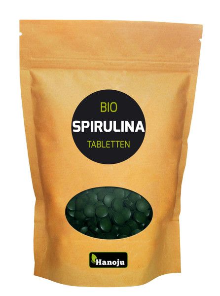 NL Bio Spirulina 400 mg, 1250 Tabletten 