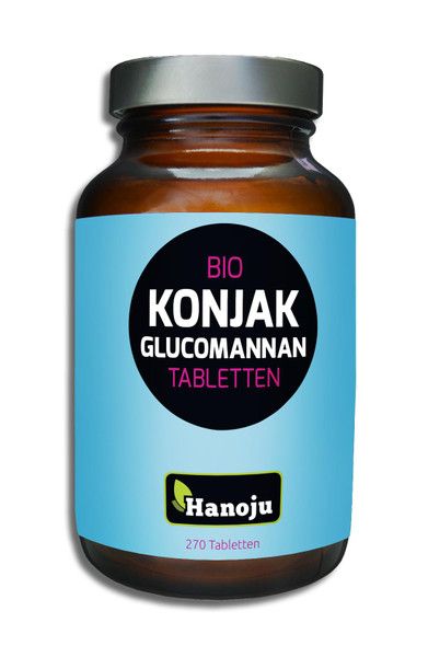 Bio Konjak Glucomannan 490 mg 270 Tabletten