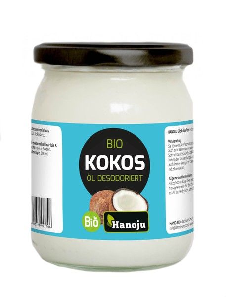 Bio Kokosöl, desodoriert 500 ml
