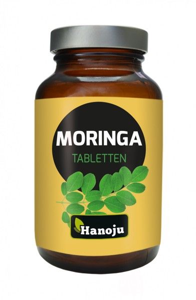 Moringa Ganzblattpulver 500 mg, 600 Tabletten