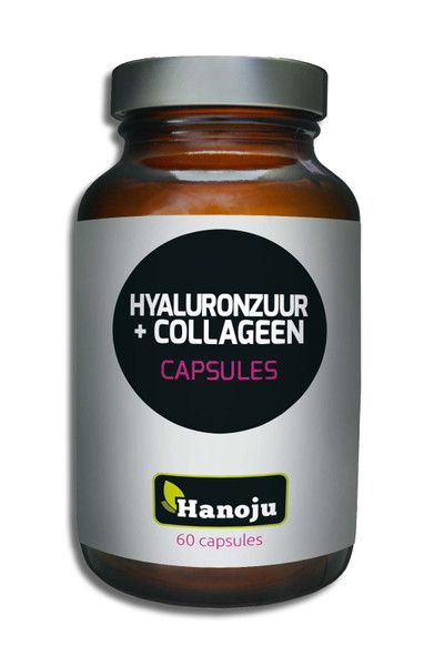 Hyaluronzuur 100 mg + Collageen 250 mg, 60 capsules