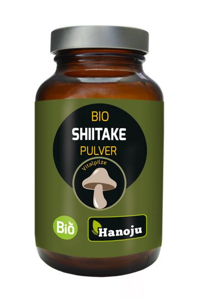 NL Bio Shiitake Pulver, 150 Kapseln, 250 mg