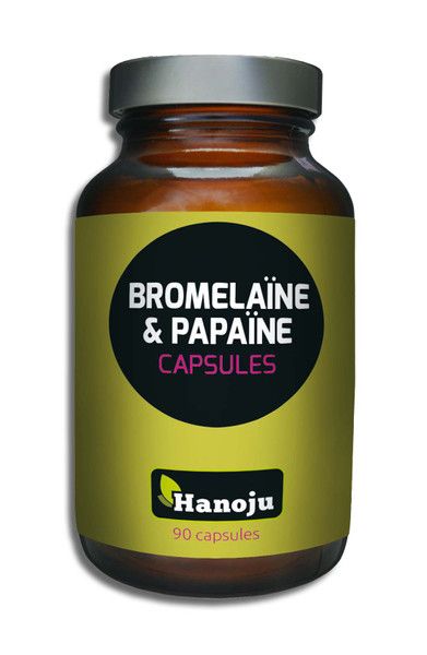 NL Bromelain + Papain, 500 mg, 90 Kapseln
