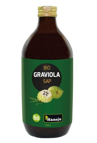Bio Graviola Saft, trüb, 500 ml Glas