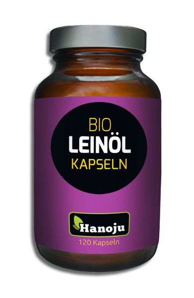 Bio Leinöl 270 mg, 120 Kapseln